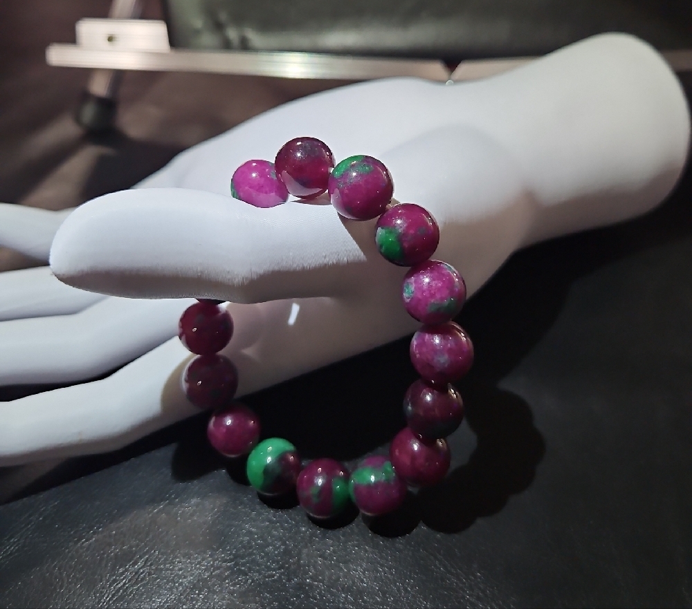 Amazing Ruby Zoisite Bracelet - image 8